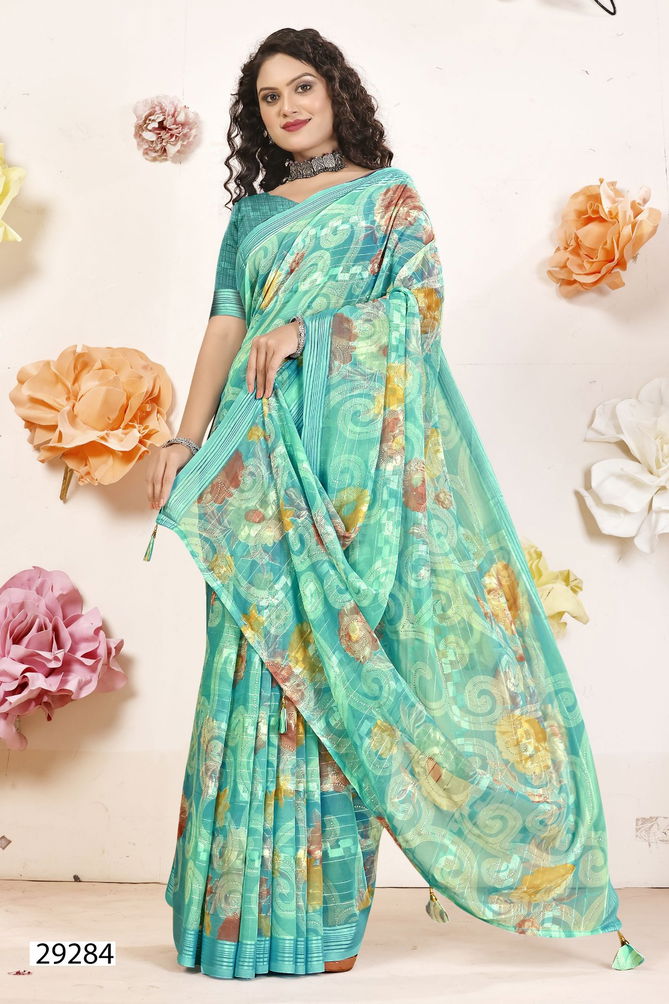 Navita By Vallabhi Georgette Printed Sarees Wholesale Shop In Surat